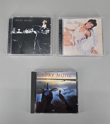 Roxy Music 3 CD Lot Avalon For Your Pleasure Self-Titled 2 HDCD Remasters
