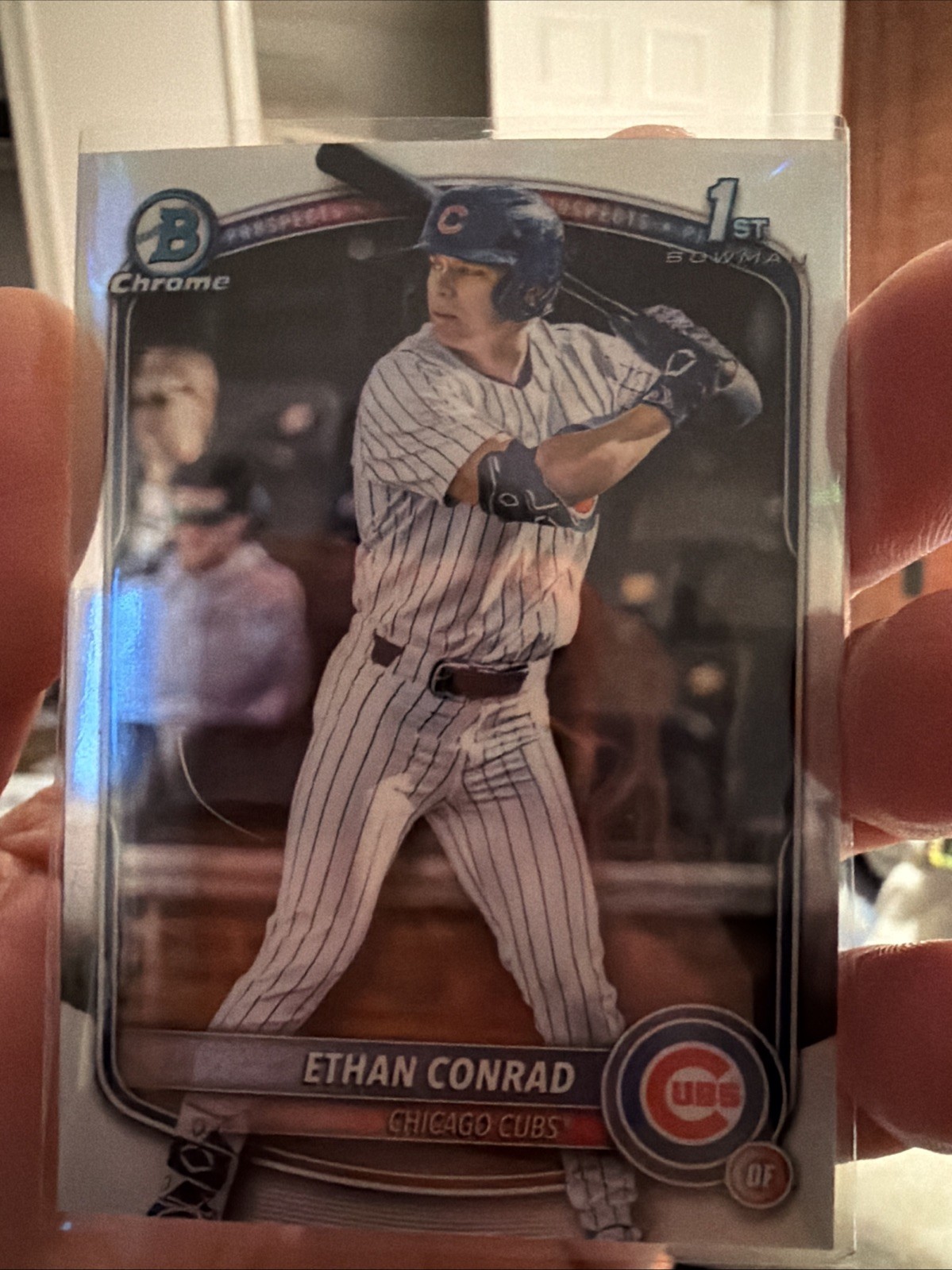 2025 Bowman Draft - Chrome Ethan Conrad #BDC-17 Refractor (RC)