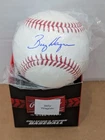 Billy Wagner Signed Rawlings Hall of Fame Logo MLB Baseball - (SCHWARTZ COA)