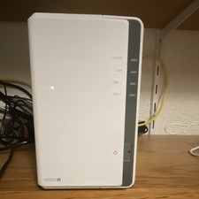 Synology DiskStation DS220j 2-Bay NAS (Weiß) Ohne Festplatten & Privaten Cloud