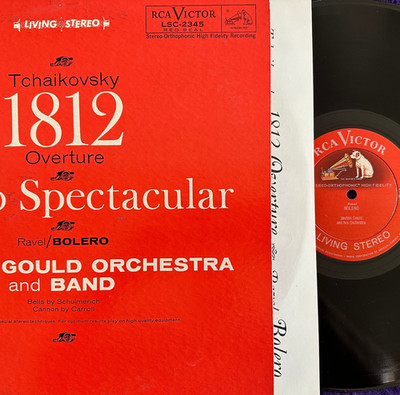 1S/1S ~ TCHAIKOVSKY 1812 Overture GOULD / Tested RCA LSC 2345 Stereo SD Indy NM