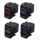 QC3.0 Dual USB Car Charger Socket PD Fast Charging Port Power Adapter for Toyota