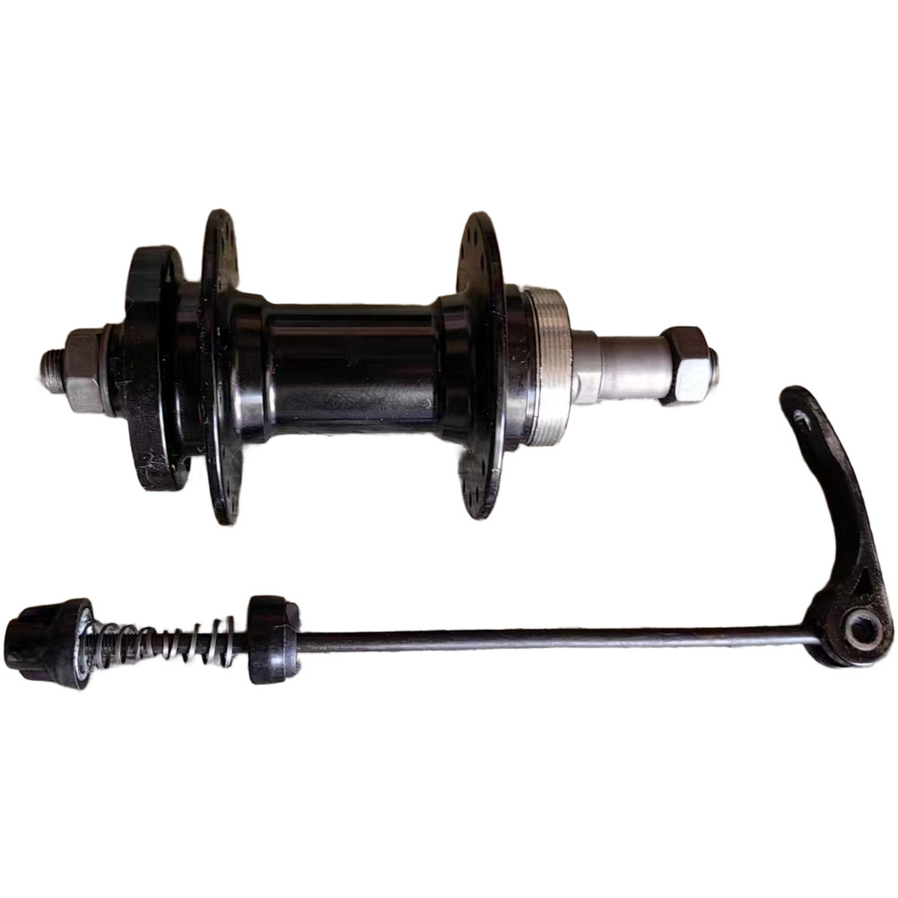 Mozzo per mountain bike 32/36 fori in alluminio nero foto 4