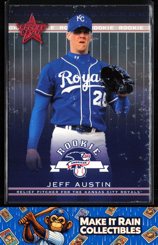2002 Leaf Rookies and Stars Jeff Austin #357 card