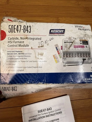 BRAND NEW 50E47-843 - WHITE ROGERS EMERSON Non-Integrated Ignition Module White