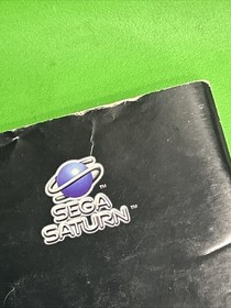 SEGA SATURN CRUSADER NO REMORSE - DISC & MANUAL - TESTED + WARRANTY