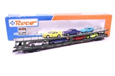 Roco 46465 Autotransportwagen 7 Modellautos DB Autozug Güterwagen DDm Spur H0