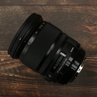 Objectif zoom Sigma 24-105 mm F4 DG OS HSM Art Canon EF Mount [Near Mint] #8137 - Photo 1/4