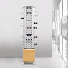 102 Pairs Hanging Glasses Storage Display Stand Commercial Eyewear Organize Rack