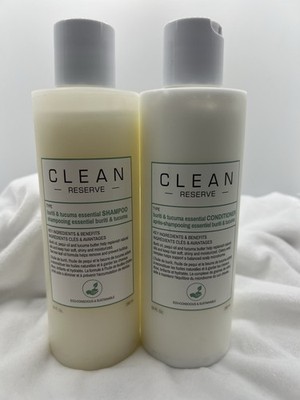 Clean Reserve Buriti & Tucuma Shampoo & Conditioner Set Vegan NNB