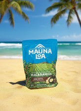 Mauna Loa Kona Coffee Dark Chocolate Covered Macadamia Nuts - 20 oz