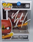 Kyle Higgins Signed Autographed Funko POP  Saint Batman #580 COA #17157 AUTO