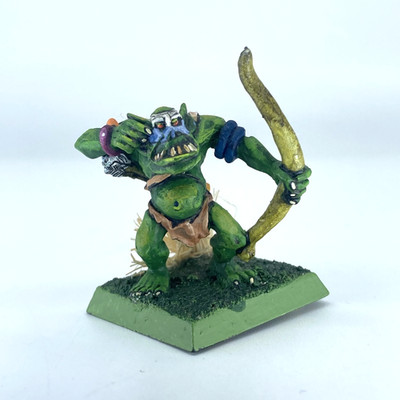 Savage Orc Archer - Orcs & Goblins - Citadel Warhammer Classic Metal X21256