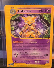 Pokémon Alakazam 33/165 Expedition Base Set Rare Regular 100 HP Syncroblast 80 on eBay