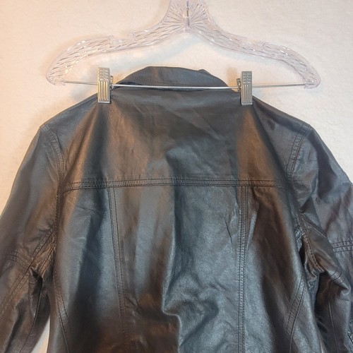 BB Dakota Bikerjacke aus Nappa-Schweinsleder mit durchgehendem Reißverschluss - Größe L - Bild 16 von 23