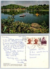 Goa India Mayem Lake Postcard CTLA394