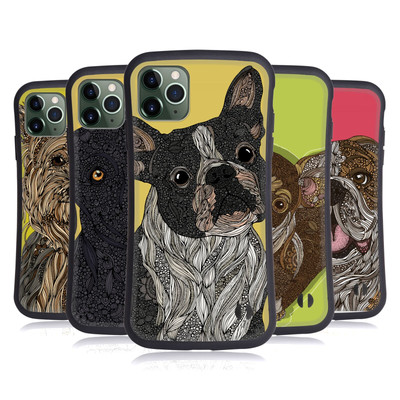 OFFIZIELLE VALENTINA HUNDE HYBRID HÜLLE HUELLE FÜR APPLE iPHONES HANDYS