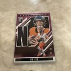 2025 Donruss Elite Football Purple Bo Nix #26