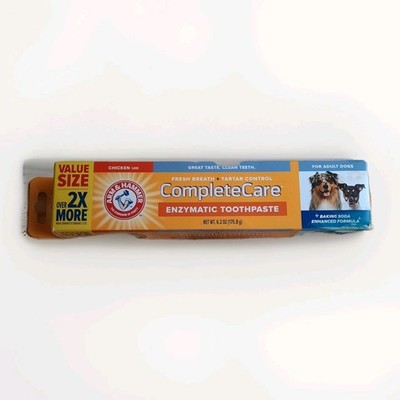 Arm & Hammer CompleteCare Enzymatic Toothpaste Chicken Flavor Adult Dogs 6.2oz