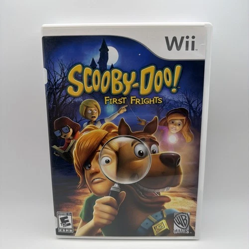 Scooby-Doo First Frights Nintendo Wii Tested Works Complete In Box With Manual