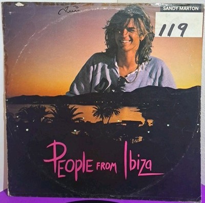 Sandy Marton People From Ibiza 12'' Single Vinyl 1984 Carrere