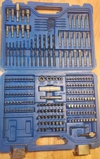 💥💥💥218 Piece Kobalt Screwdriver Driver Bit Set Drill