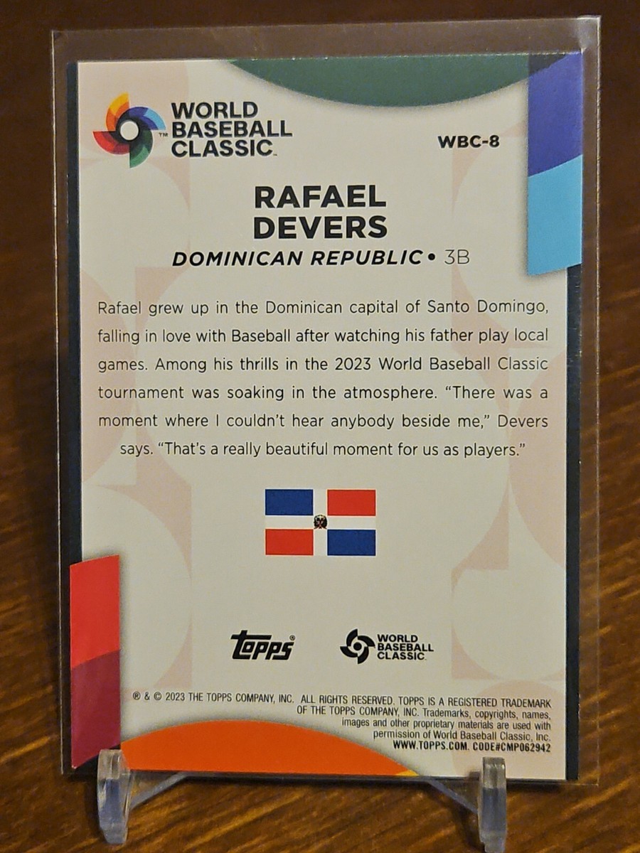 2023 Topps Series 2 World Baseball Classic Rafael Devers #WBC-8 | eBay
