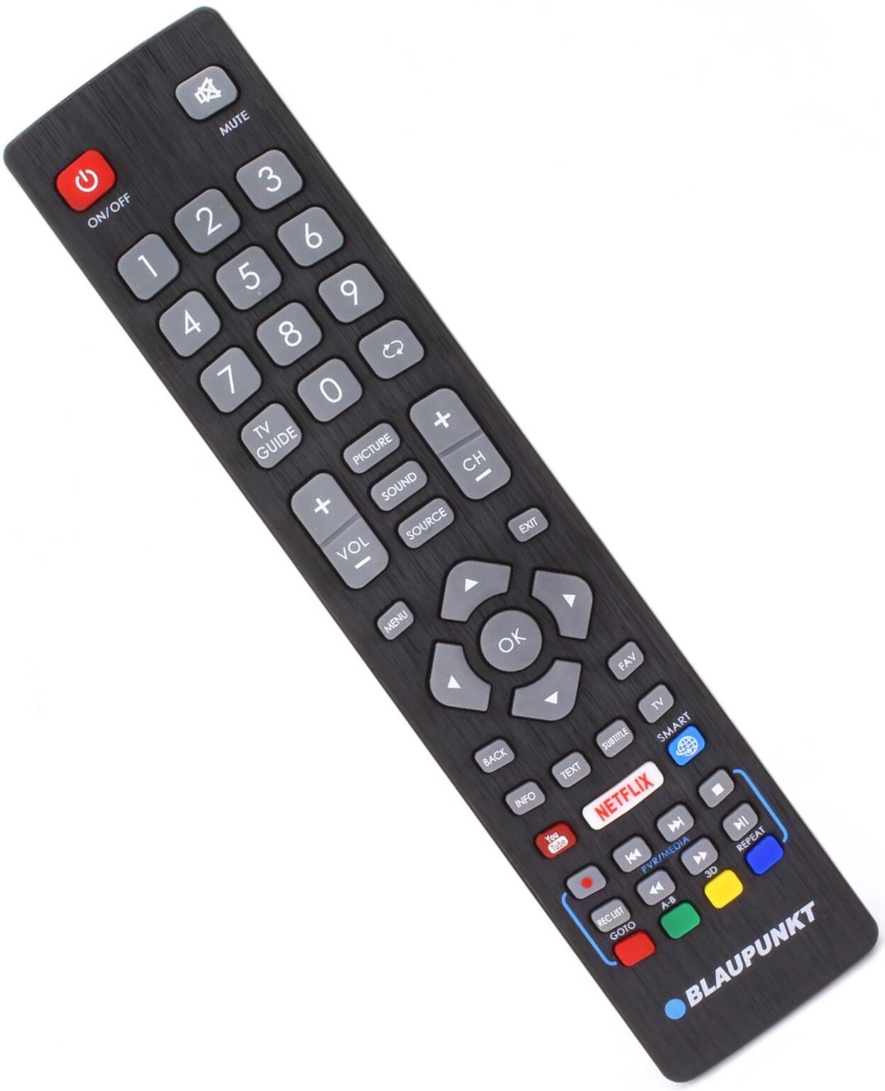 Оригинальный телевизор Blaupunkt BLF/RMC/0008, предназначенный для использования в BLF/RMC/001 Smart HD LED