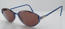 Vintage Silhouette M1875 Blue Oval Sunglasses Austria FRAMES ONLY