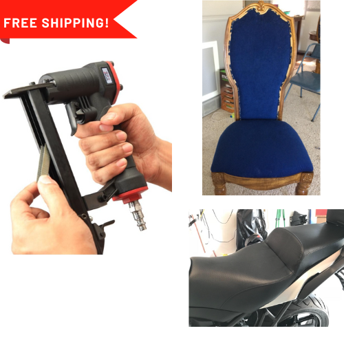 Air Pneumatic Staplers T50 Staple Gun Upholstery Wire Framing Fine