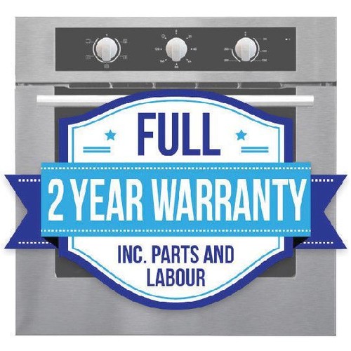NEW 60cm STAINLESS STEEL FAN FORCED ELECTRIC WALL OVEN - Picture 3 of 10