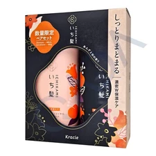 Kracie ICHIKAMI Moisturizing Hair Care Shampoo & Conditioner Set 480ml Ver. 2023