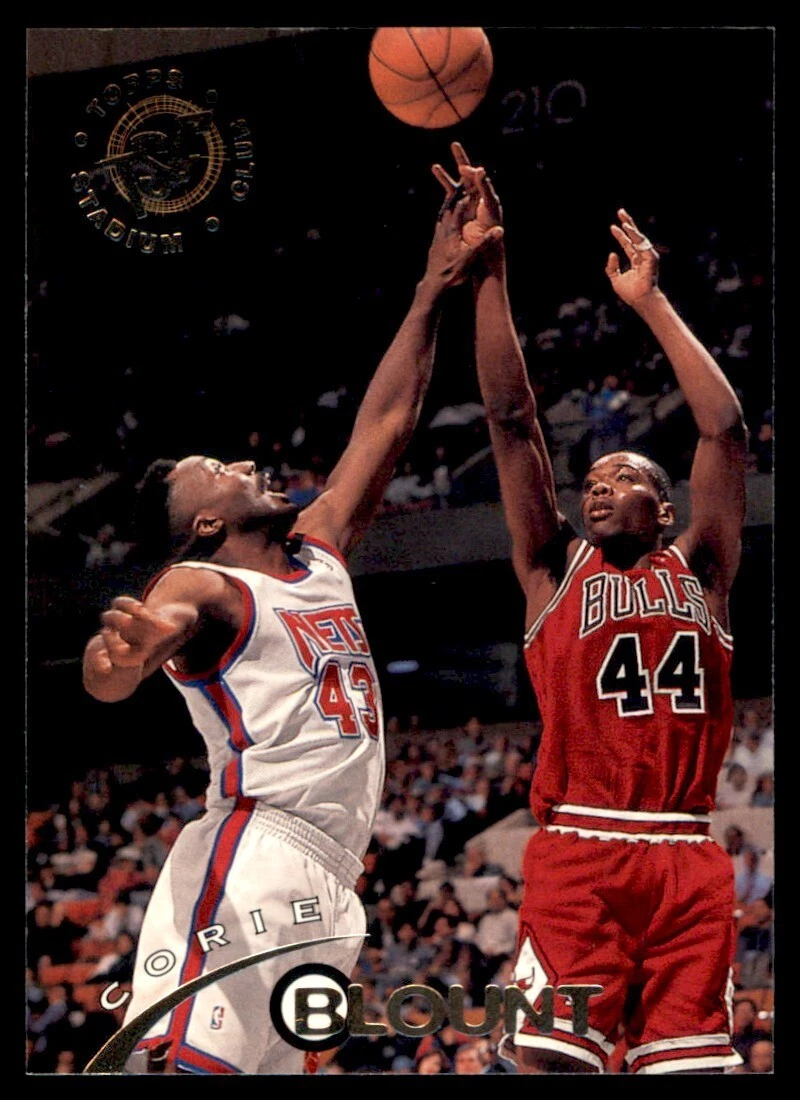 Corie Blount trading card
