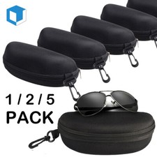 Portable Sunglasses Case Zipper Eye Glass Zipper Hard Shell Bag Travel Organizer