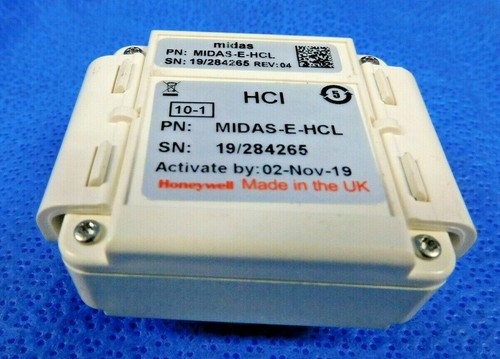 NEW Honeywell Analytics MIDAS-E-HCL Hydrogen Chloride 1 pc - Picture 3 of 17