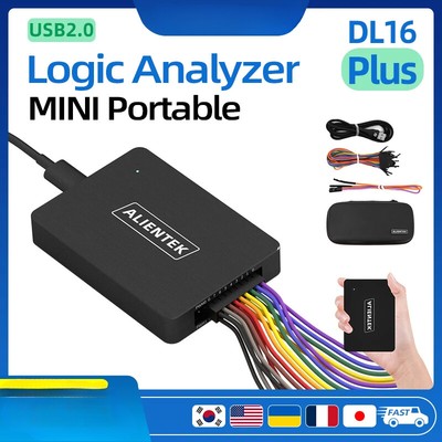 Logic Analyzer 250MHz Max Sample Rate 16Channel ARM FPGA Debug Protocol Decoding