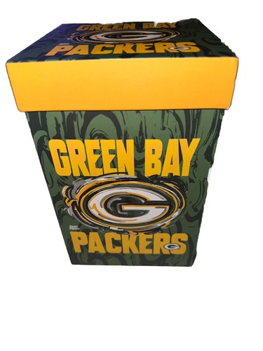 Green Bay Packers Ceramic Travel Coffee Mug with Lid Tumblr new and gift box 1R