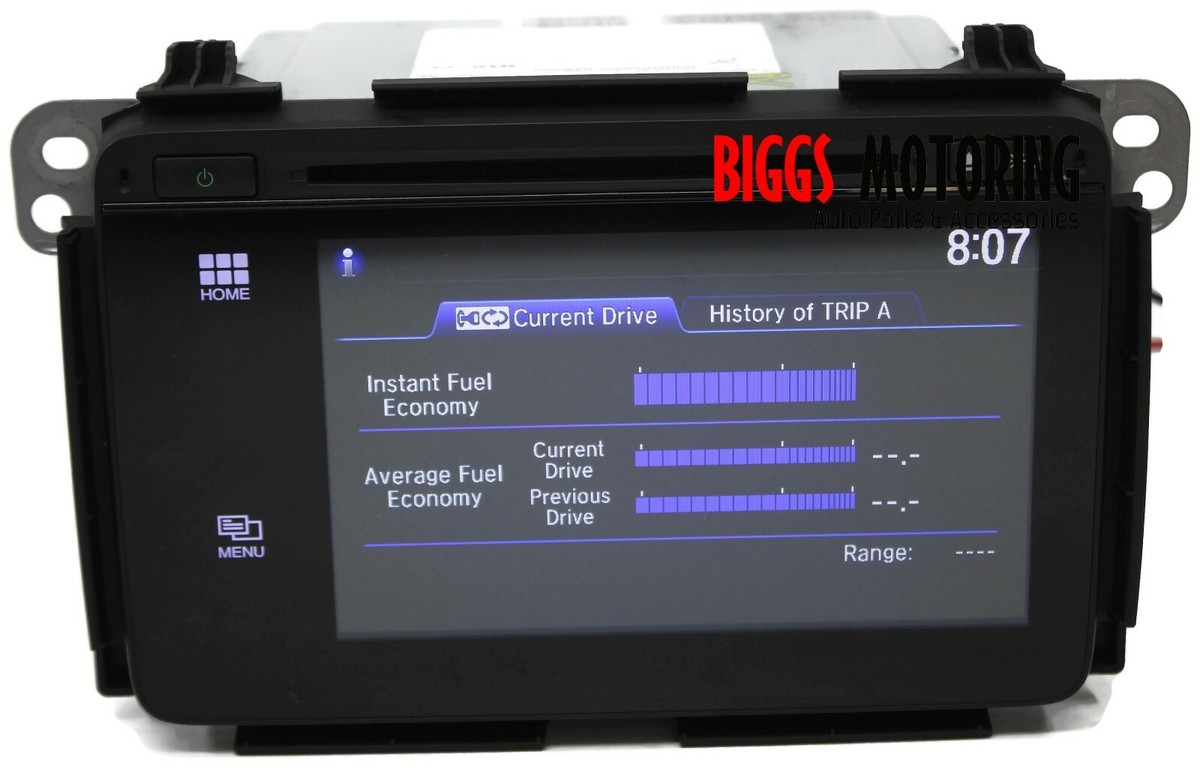 2016-2018 Honda HR-V Touch Screen Navigation Radio Cd Player 39100