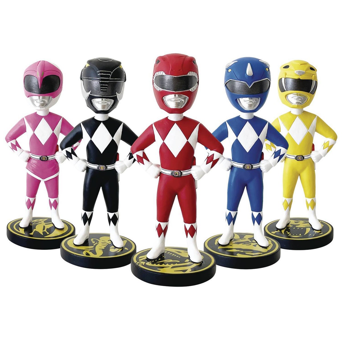Power Rangers Five-Piece (Exclusive) Bobblehead Set | eBay