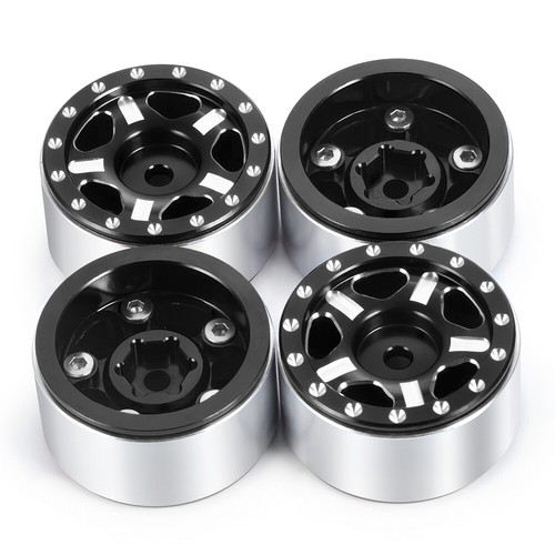 Llantas de rueda Beadlock 4 piezas de 1,0" para coche de radiocontrol 1/24 axial AX24 SCX24 FCX24 pieza de actualización - Imagen 37 de 40