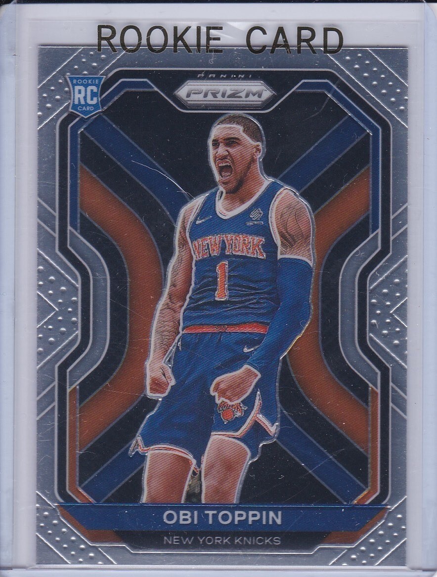 OBI TOPPIN ROOKIE CARD Indiana Pacers New York Knicks 2020 PRIZM BASKETBALL RC 