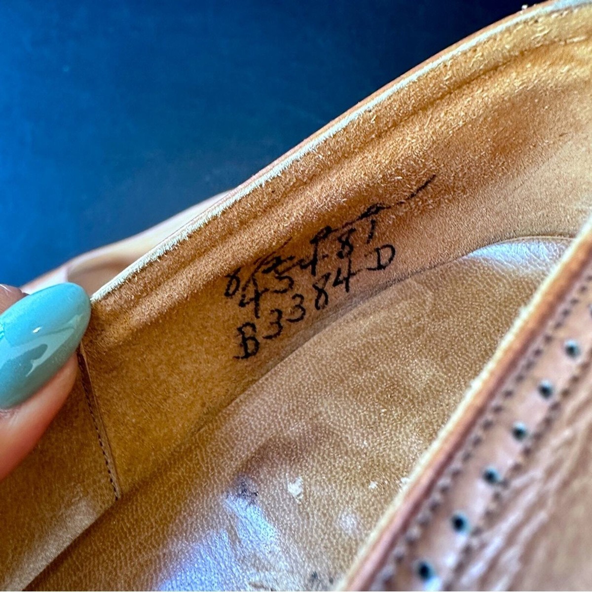 はじめ Vintage Saks Fifth Avenue Fenton Last Kitten Heel Brown Leather