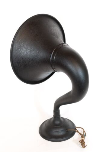 Mint, Working 1924 Atwater Kent Model M Black Horn Speaker For Breadboard Radio - Picture 7 of 10