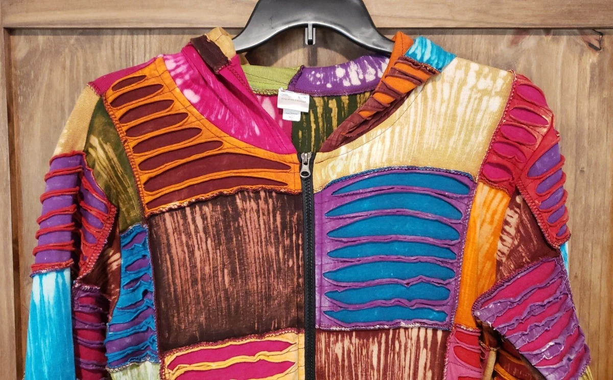 Made In Nepal Patchwork Rag Jacket www.avillsas.com