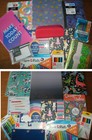 Lg Lot of New School Supplies 38 ct + w/ binder notebooks folders pencils & more