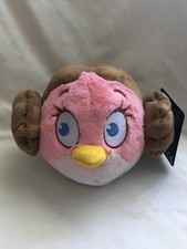 Star Wars Angry Birds Princess Leia Bird 8-Inch Plush