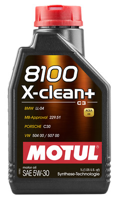 Motul 109222 x-clean+ 5W30 für MERCEDES-BENZ MINI MITSUBISHI MORGAN