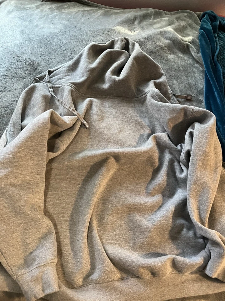 Sudadera con capucha polar Pro Club de peso pesado con cremallera completa para hombre Foto 2 de 3