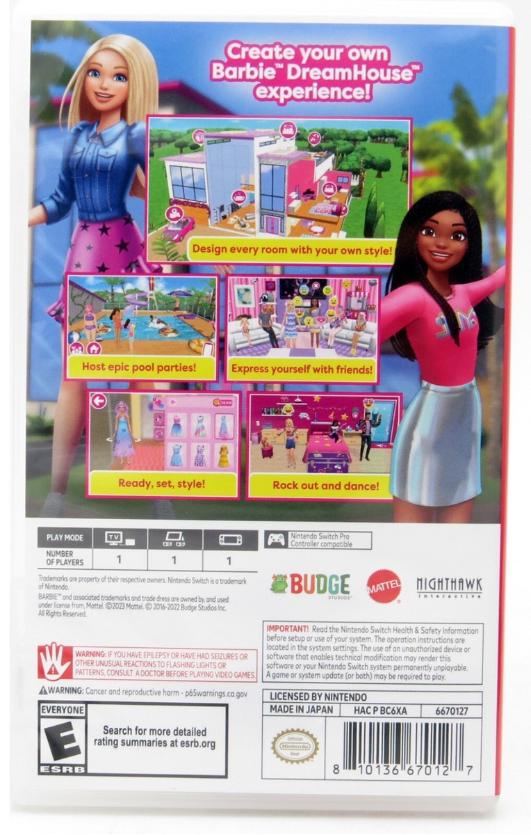 Barbie Dreamhouse Adventures - Nintendo Switch Physical