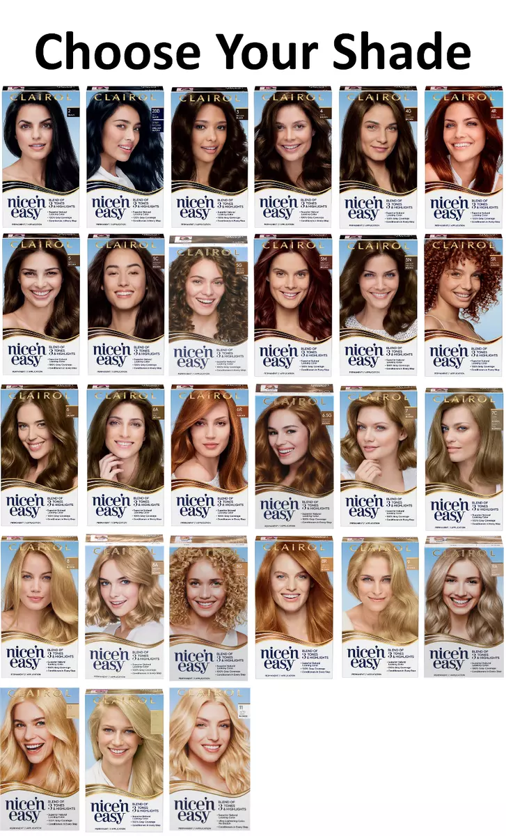 Nice and easy hair cheap color